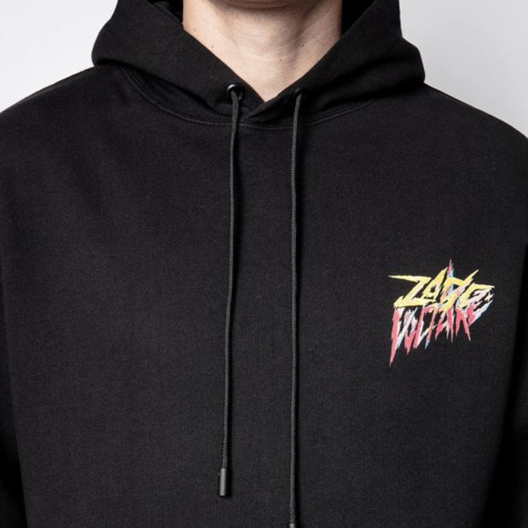 NWT Zadig & Voltraire Sanchi Photoprint CDF Sweatshirt, Size XS, S, M - Picture 4 of 6